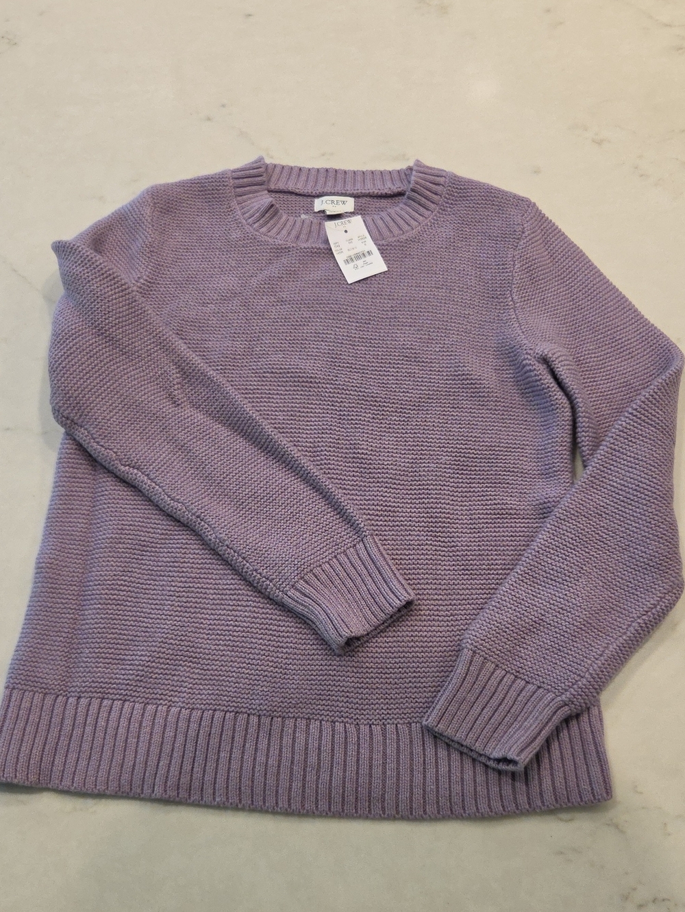Beautiful J. Crew Lilac Crewneck Sweater - Women's Knit Pullover NWT size S